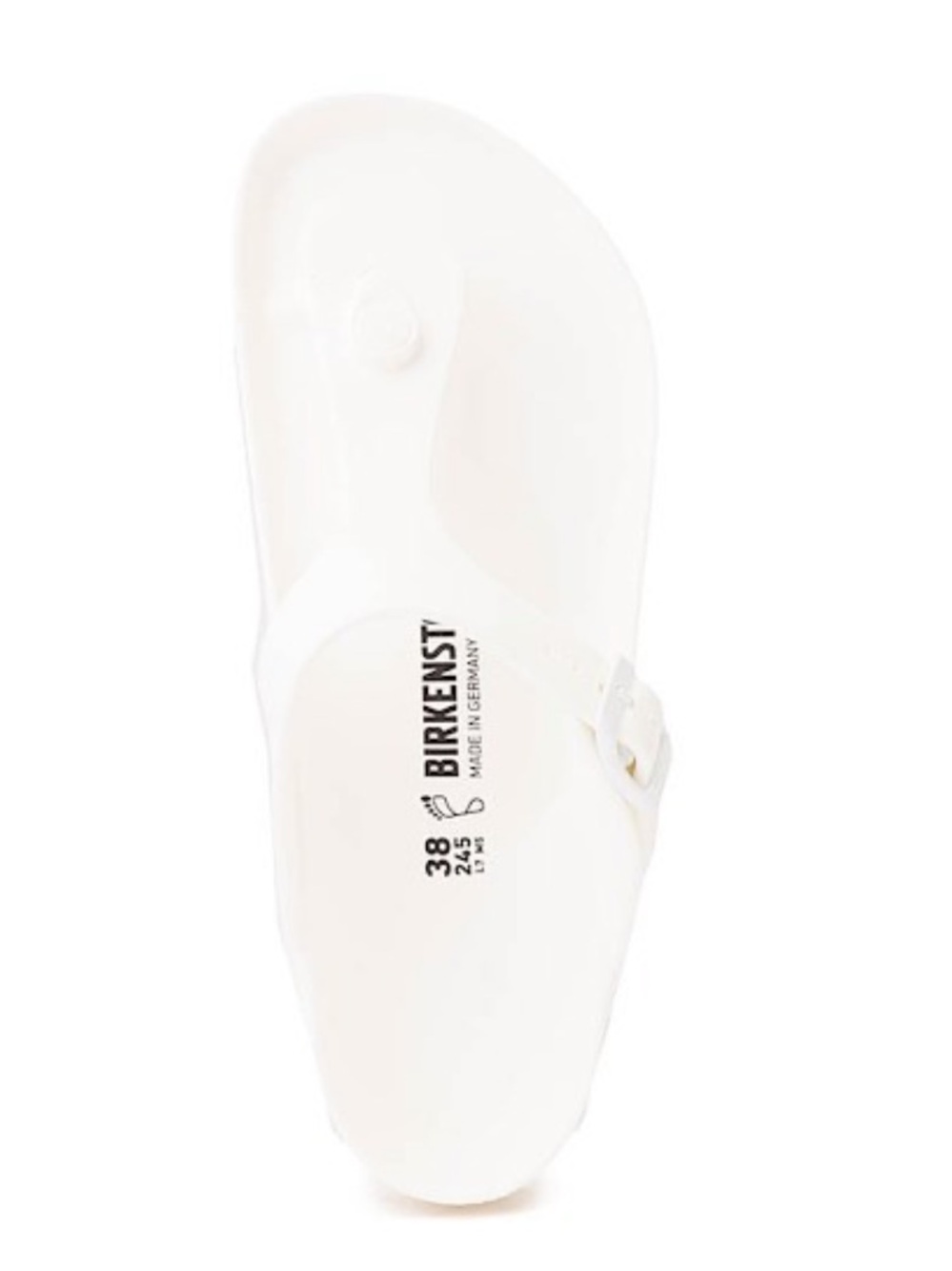 Birkenstock Gizeh EVA White Sandals NEW size 41 EU - Picture 1 of 8